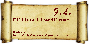 Fillitza Liberátusz névjegykártya